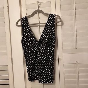 EUC Lands End Tankini Top